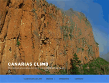 Tablet Screenshot of canariasclimb.com